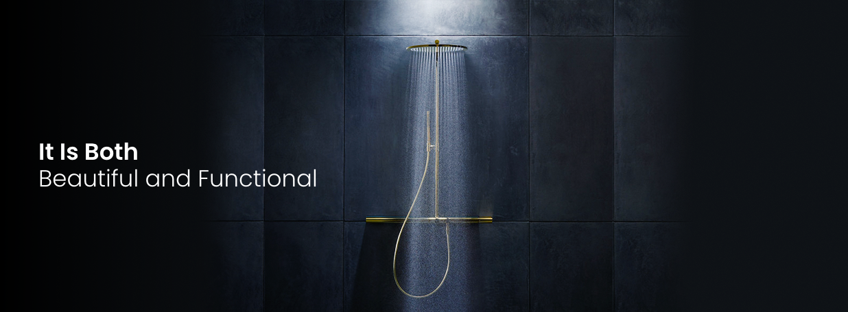 exposed shower systems from AXOR at xTWO