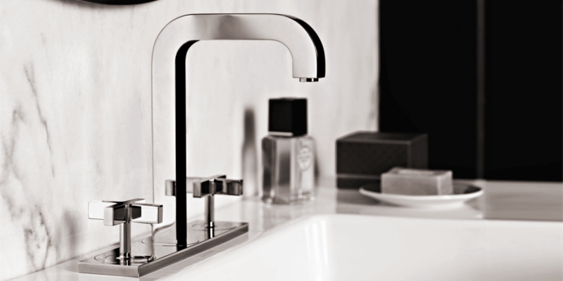 Axor Citterio 3-Hole Basin Taps at xTWOstore